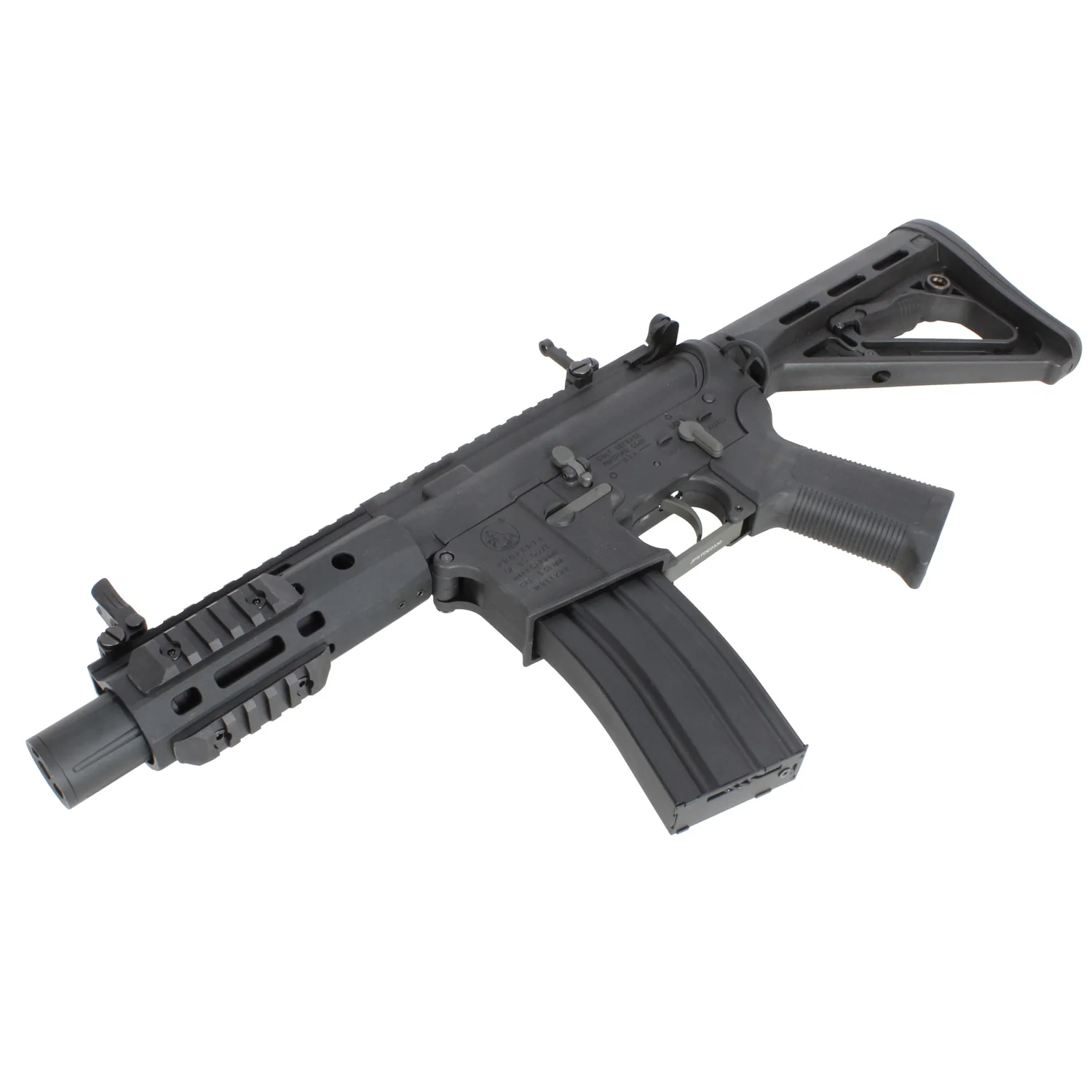 S&T M4 URX4 M-LOK 5" SD M-Style Stock Challenger Line G3 AEG BK (Colt Marking) - Image 4