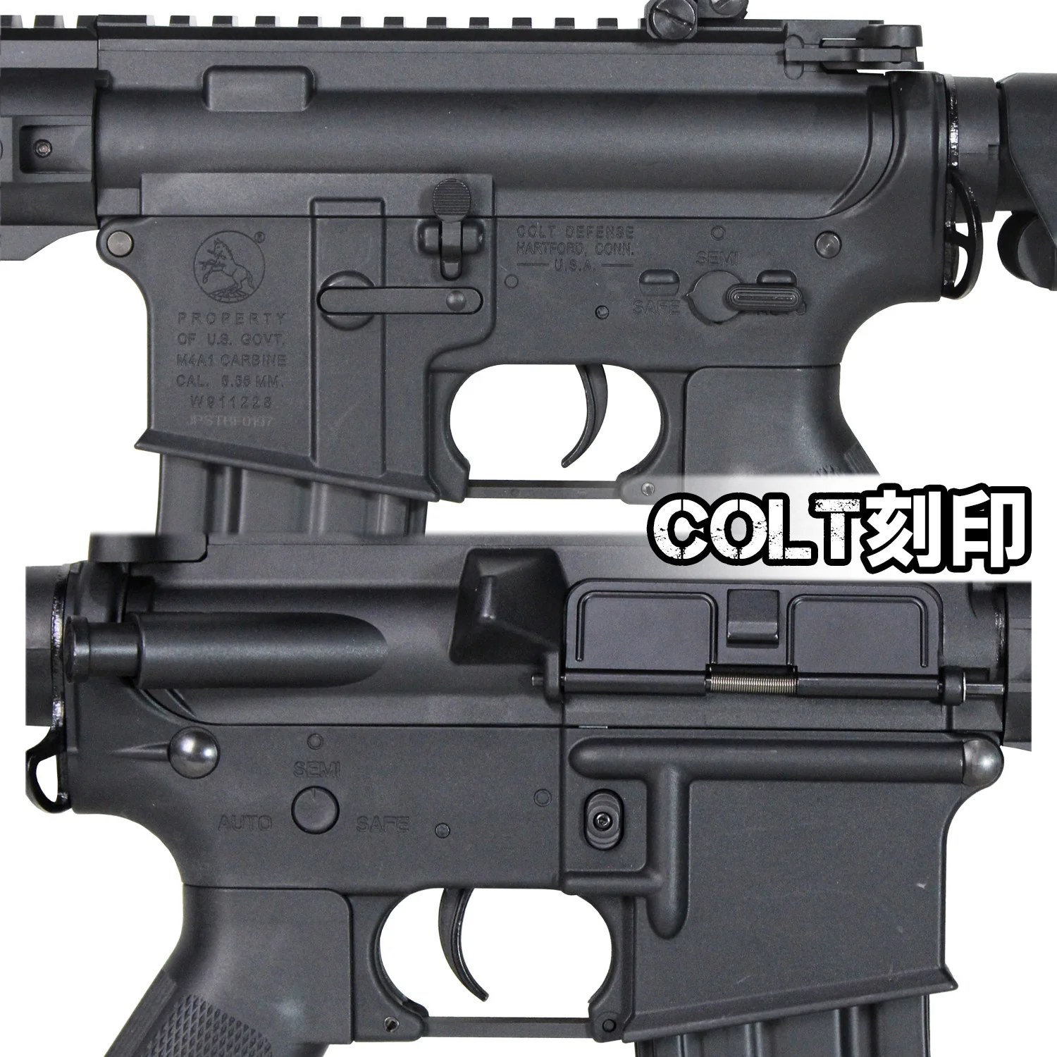 S&T M4 URX4 M-LOK 9.5" M-Style Stock Challenger Line G3 AEG BK (Colt Marking) - Image 6
