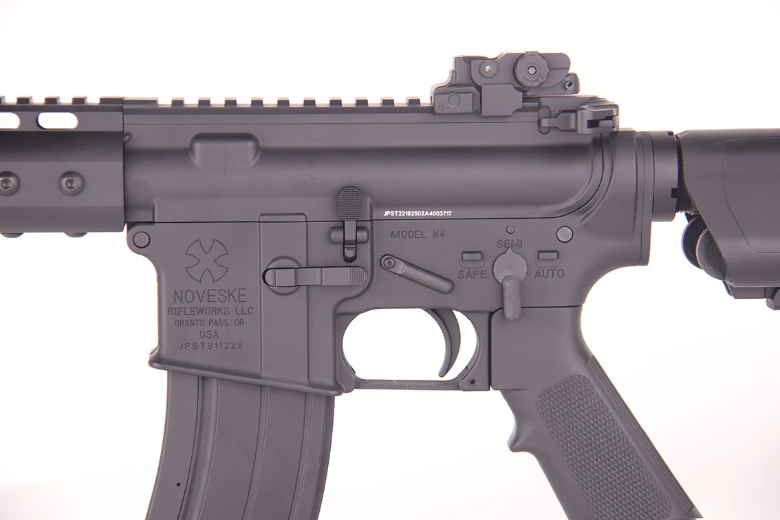 S&T Noveske Full Metal M4 Keymod 9" GBB BK - Image 4
